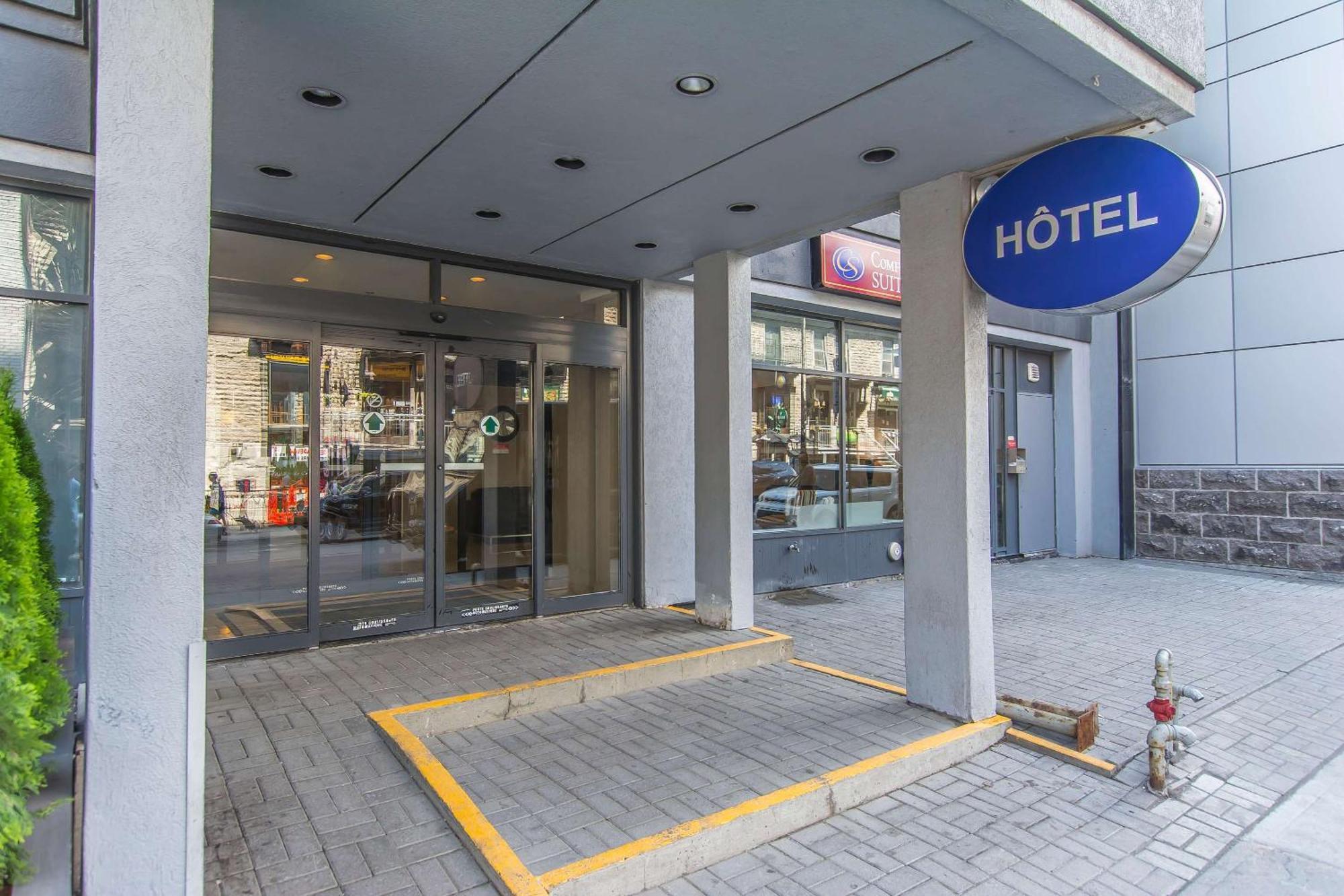 מונטריאול Comfort Suites Downtown מראה חיצוני תמונה