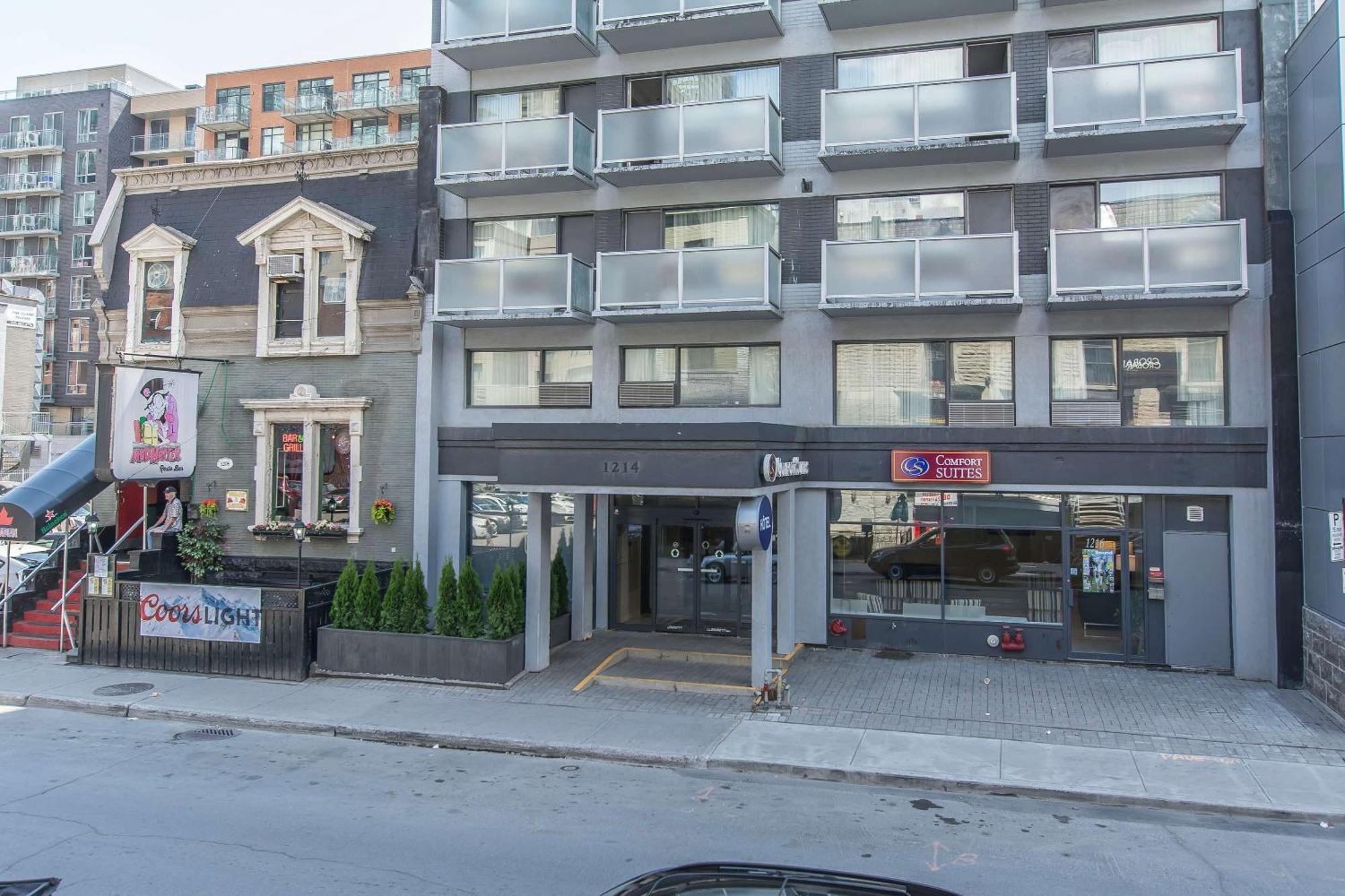 מונטריאול Comfort Suites Downtown מראה חיצוני תמונה