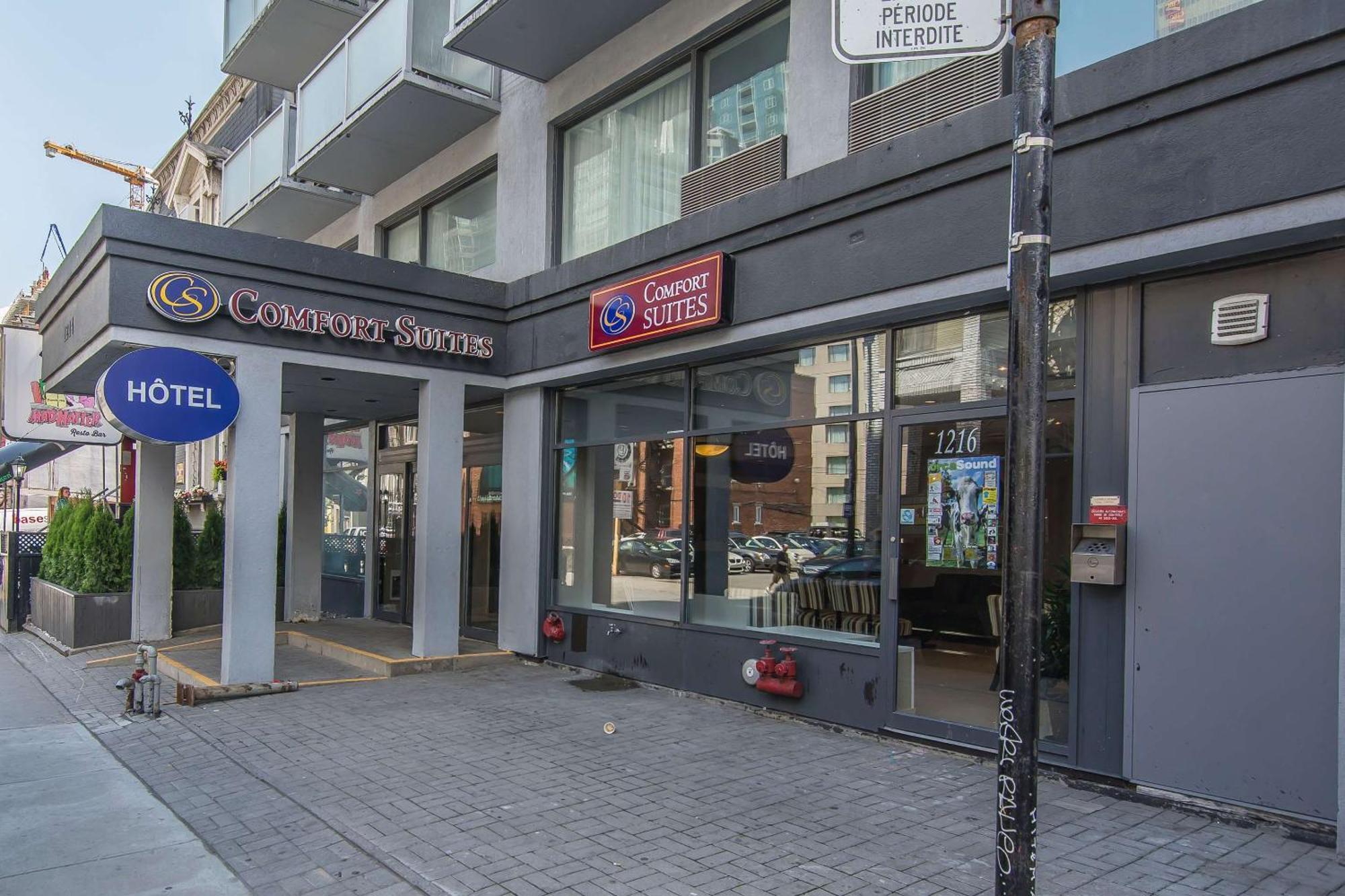 מונטריאול Comfort Suites Downtown מראה חיצוני תמונה