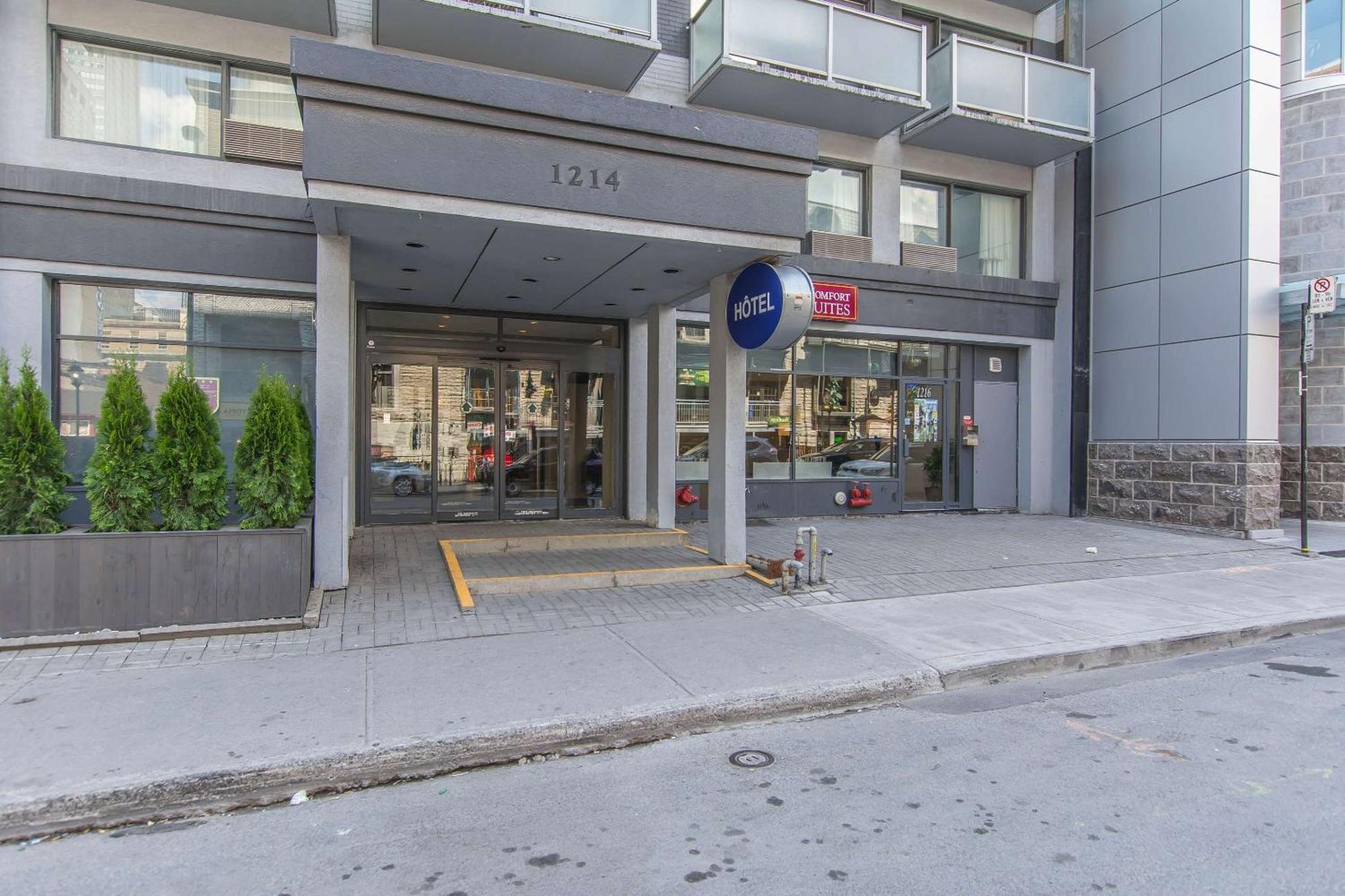 מונטריאול Comfort Suites Downtown מראה חיצוני תמונה